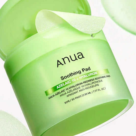 Anua Azelaic Acid 10 Hyaluron Redness Soothing Pad – тонер падове с азелаинова киселина