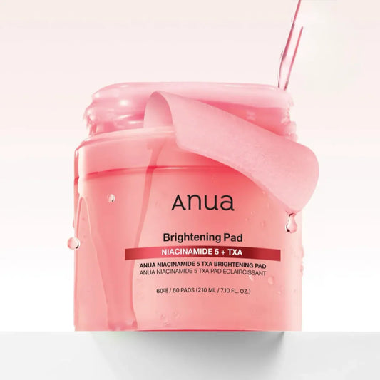 Anua Brightening Niacinamide 5 + TXA Pads – озаряващи тонер падове