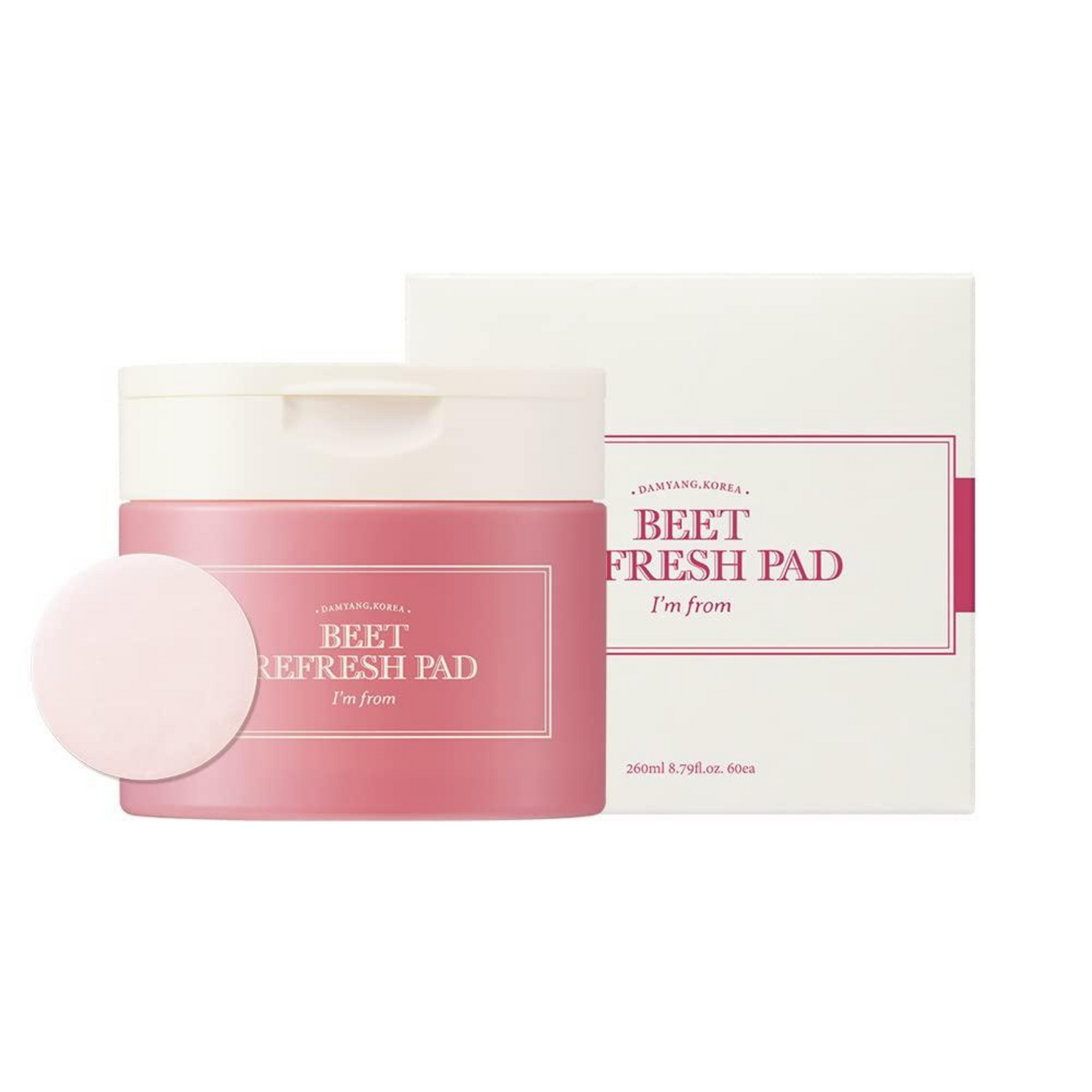 I'm From Beet Refresh Pad 8.79 fl oz/60 pads