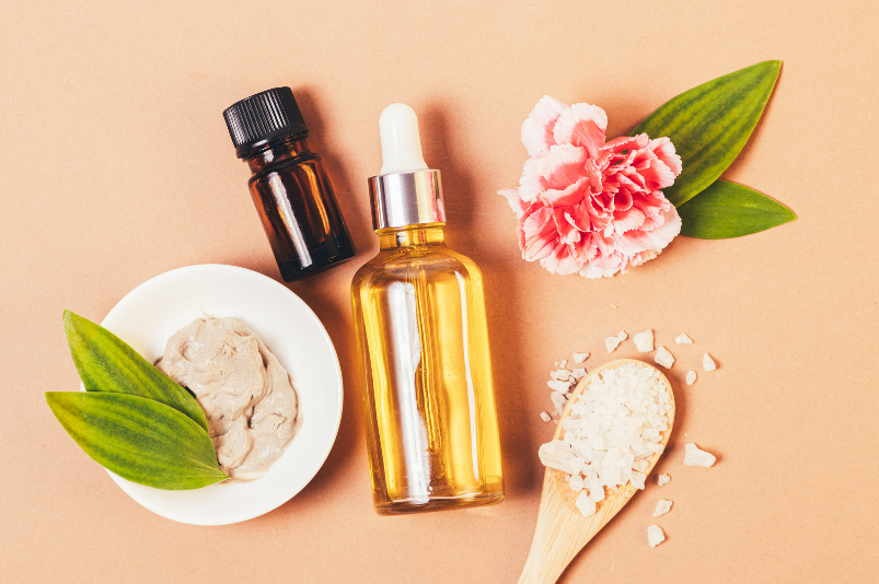Natural and organic skincare from Brush Blush Cosmetics – vegan-friendly beauty products in a clean, minimalist setting
