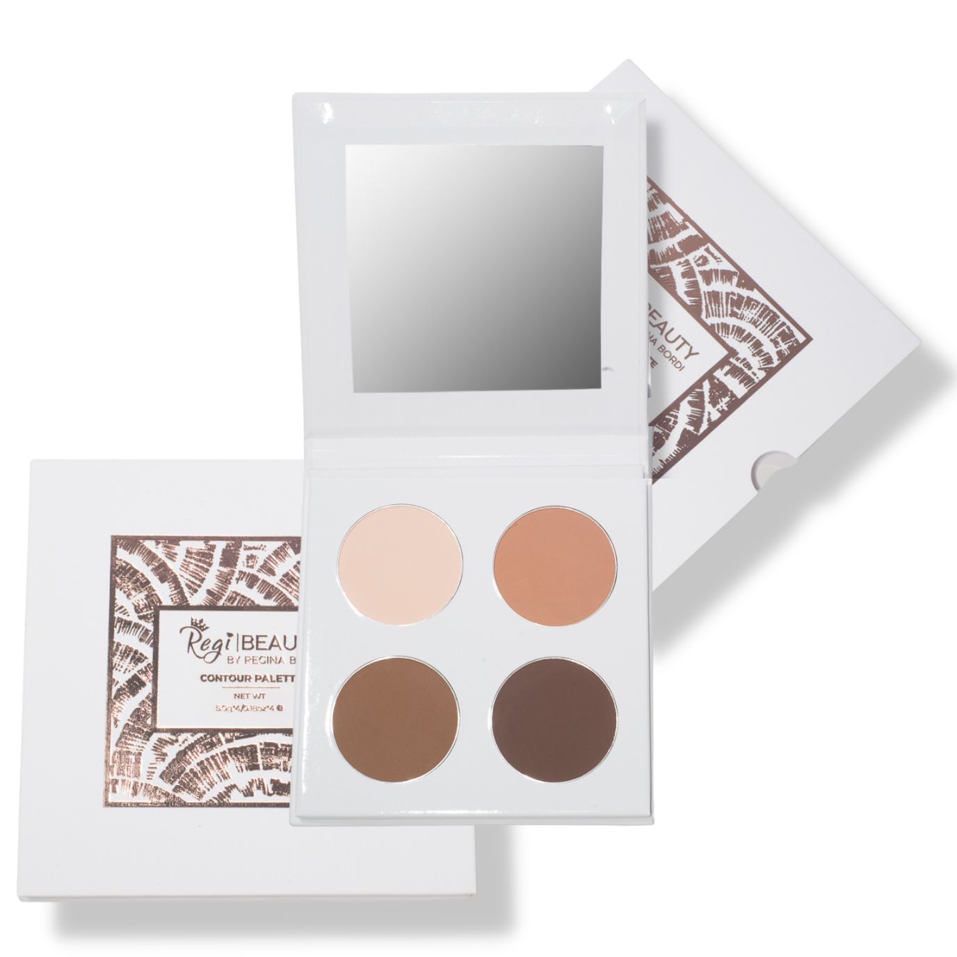Regi Beauty Contour Pressed Powder Palette - Dark 100% Vegan