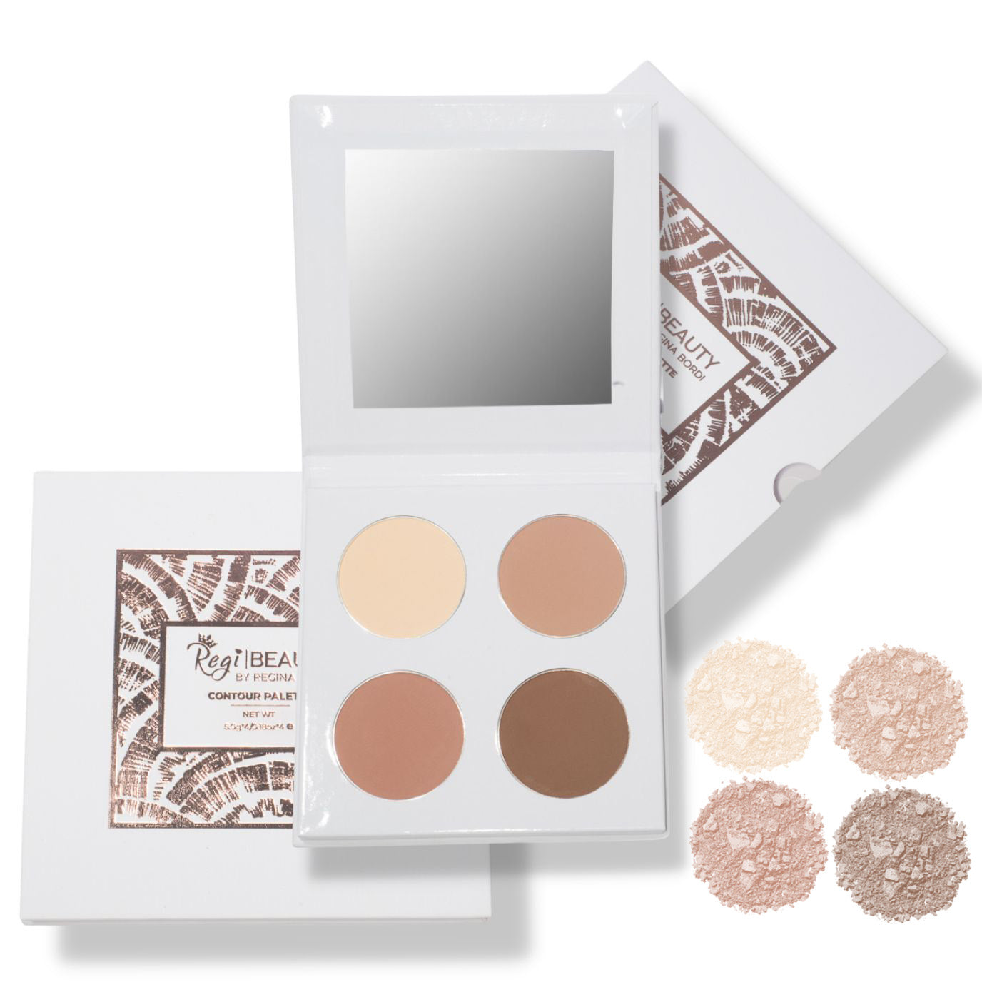 Regi Beauty Contour Pressed Powder Palette - Professional Contour