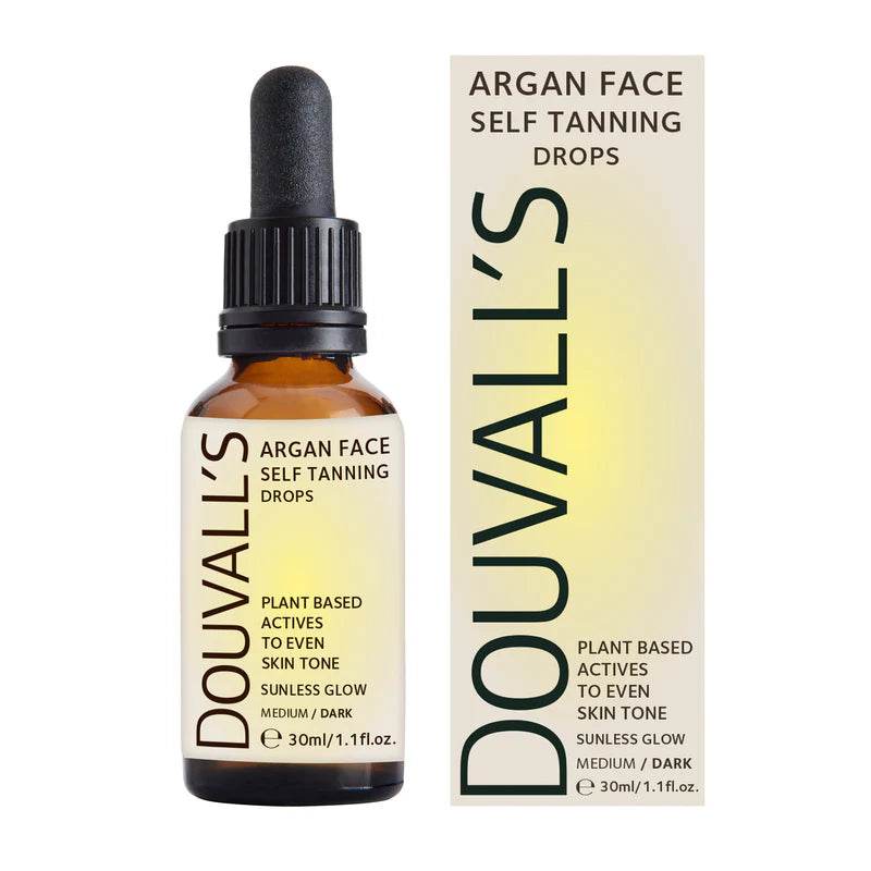 Douvalls Argan Self Tanning Face Drops 1 fl oz