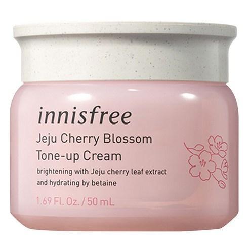 Innisfree Dewy Glow Tone-Up Cream Jeju Cherry Blossom – Brightening Moisturizer