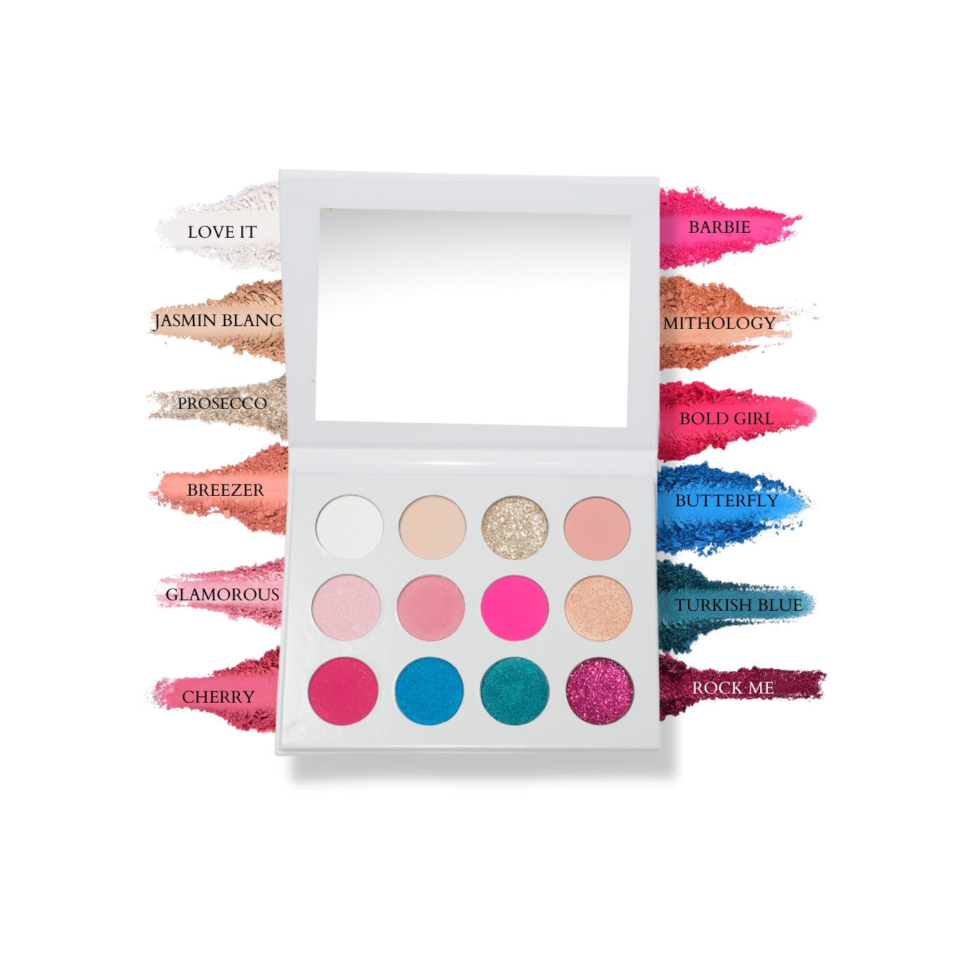 RegiBeauty Pink Eyeshadow Palette 100% Vegan