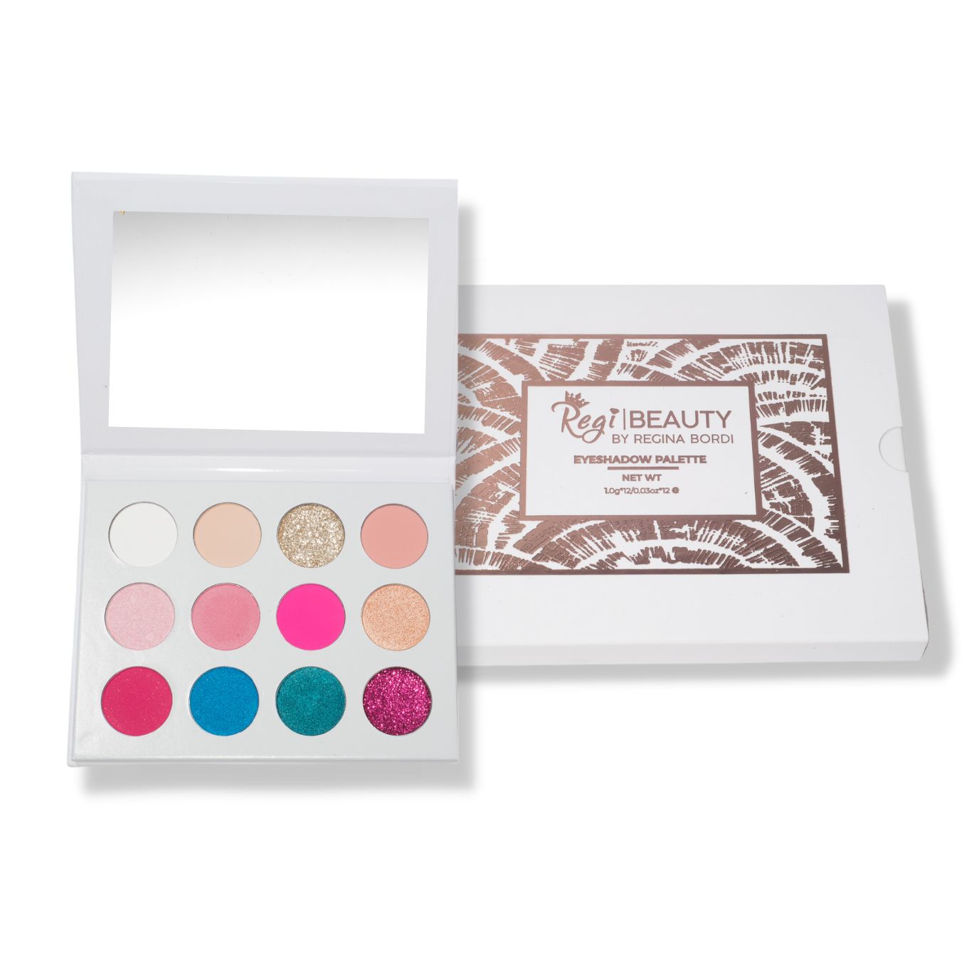 RegiBeauty Pink Eyeshadow Palette 100% Vegan