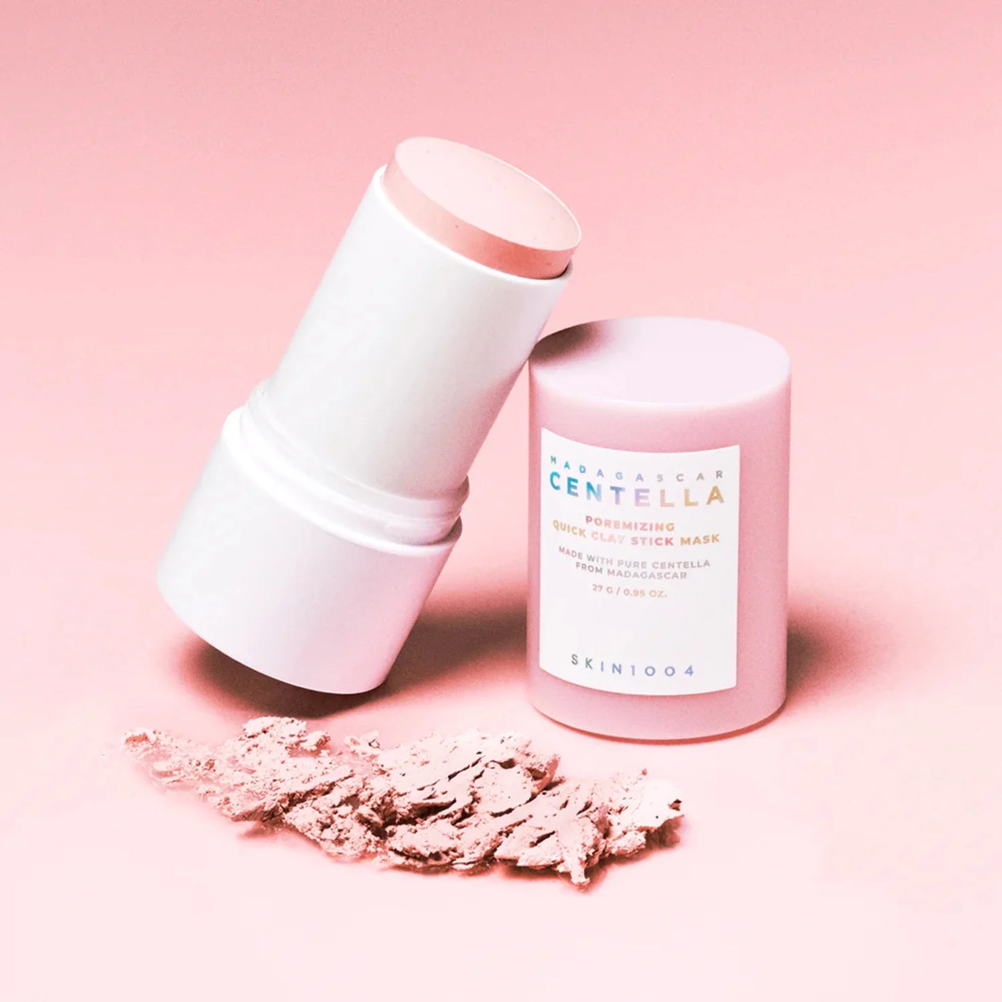 SKIN1004 Clay Stick Mask почиства порите, намалява себума и изглажда кожата. Удобна маска на стик за мазна и комбинирана кожа.