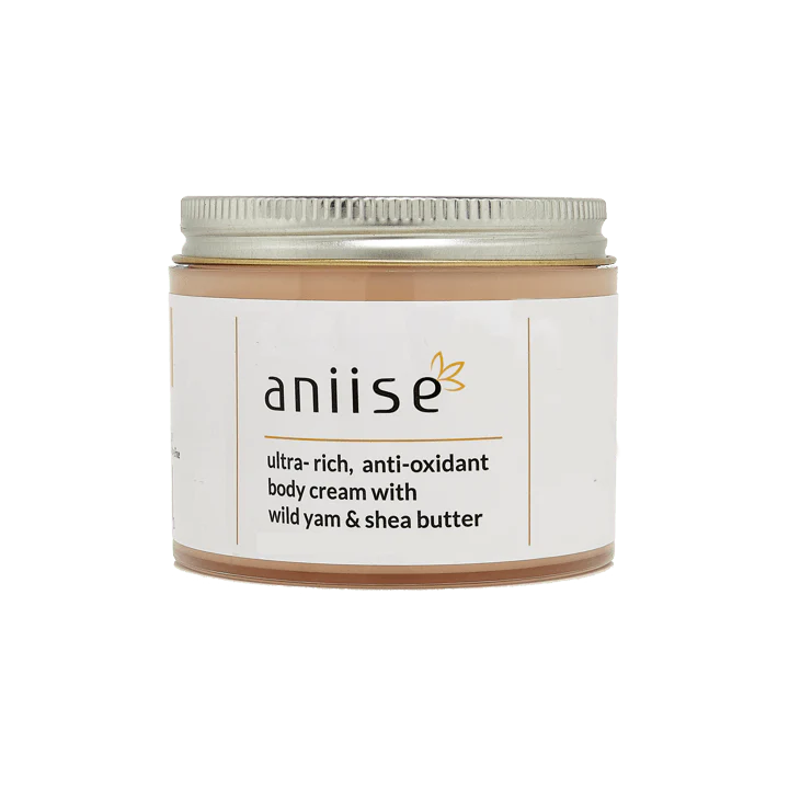 Aniise Ultra-Rich Anti-Oxidant Body Cream With Wild Yam & Shea Butter