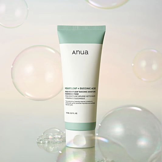 Anua Heartleaf Succinic Moisture Cleansing Foam 5.07 fl oz