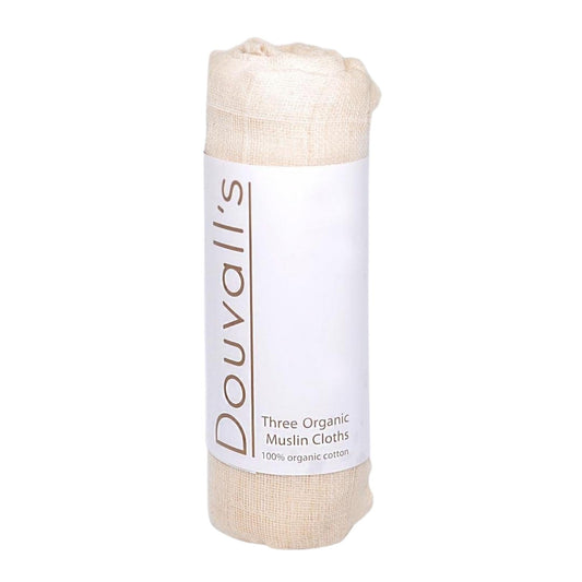Douvalls 100% Organic Cotton Muslin Cloth
