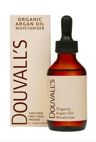 Douvalls Organic First Cold Pressed Argan Oil moisturizer 3.38 fl oz