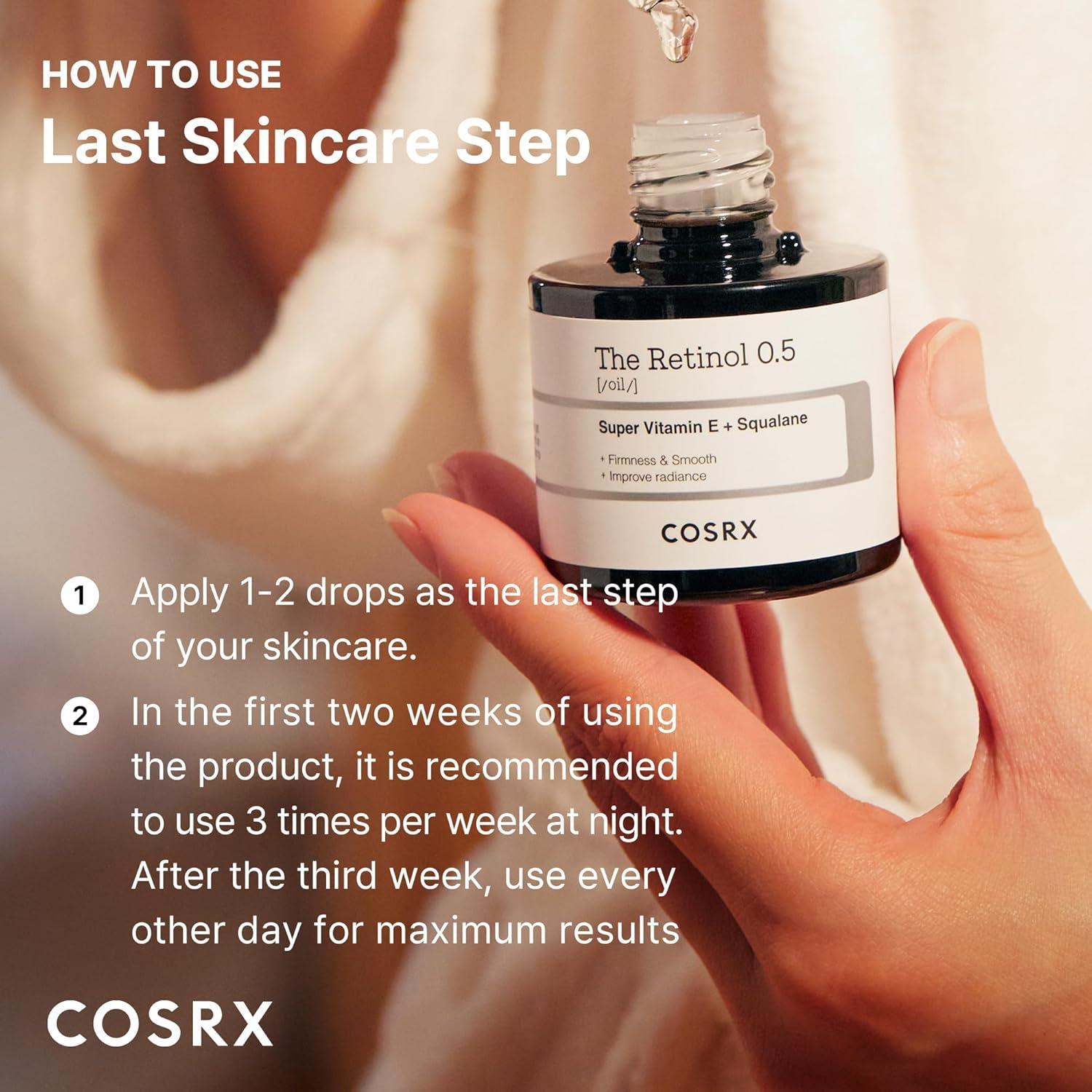 COSRX The Retinol 0.5 Oil 0.67 fl oz