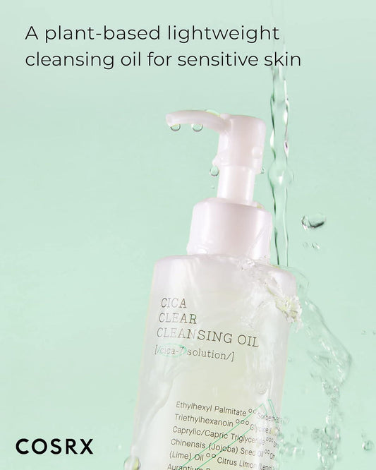 COSRX Pure Fit Cica Clear Cleansing Oil 6.67 fl oz