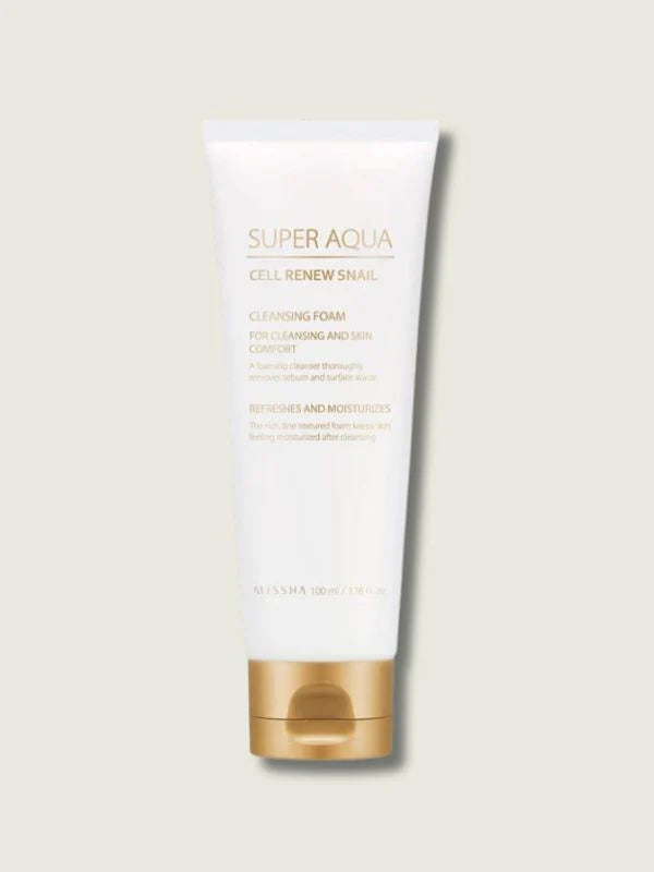 MISSHA Super Aqua Snail Cleansing Foam 100ml