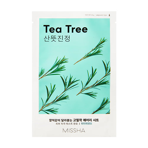 MISSHA Airy Fit лист-маска с аромат на чаено дърво