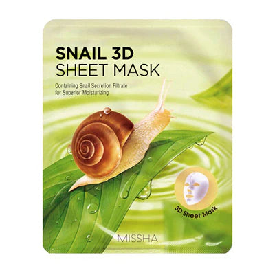 MISSHA Snail 3D лист-маска