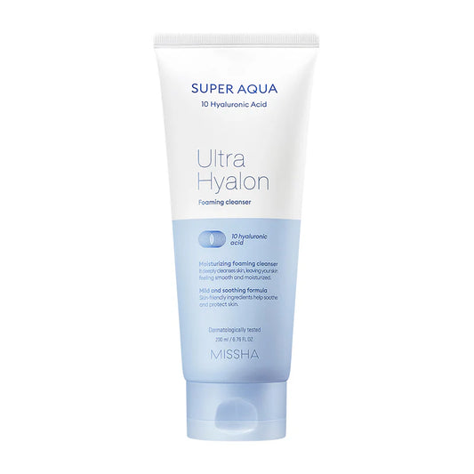 MISSHA Super Aqua Ultra Hyaluron Cleansing Foam