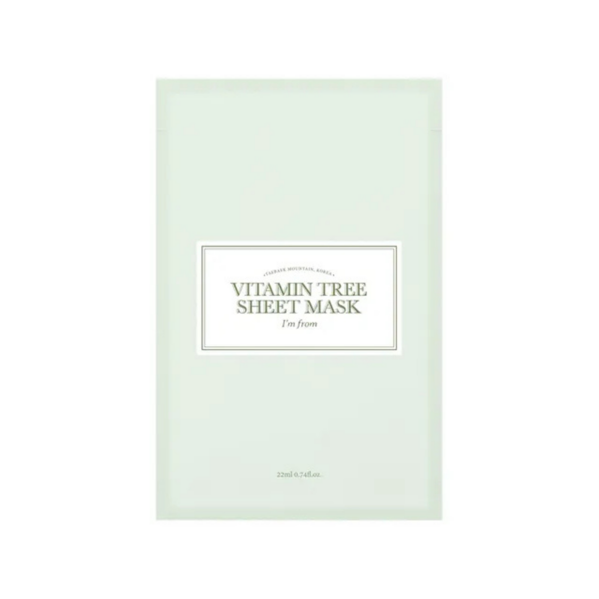 I'm From Vitamin Tree Sheet Mask 