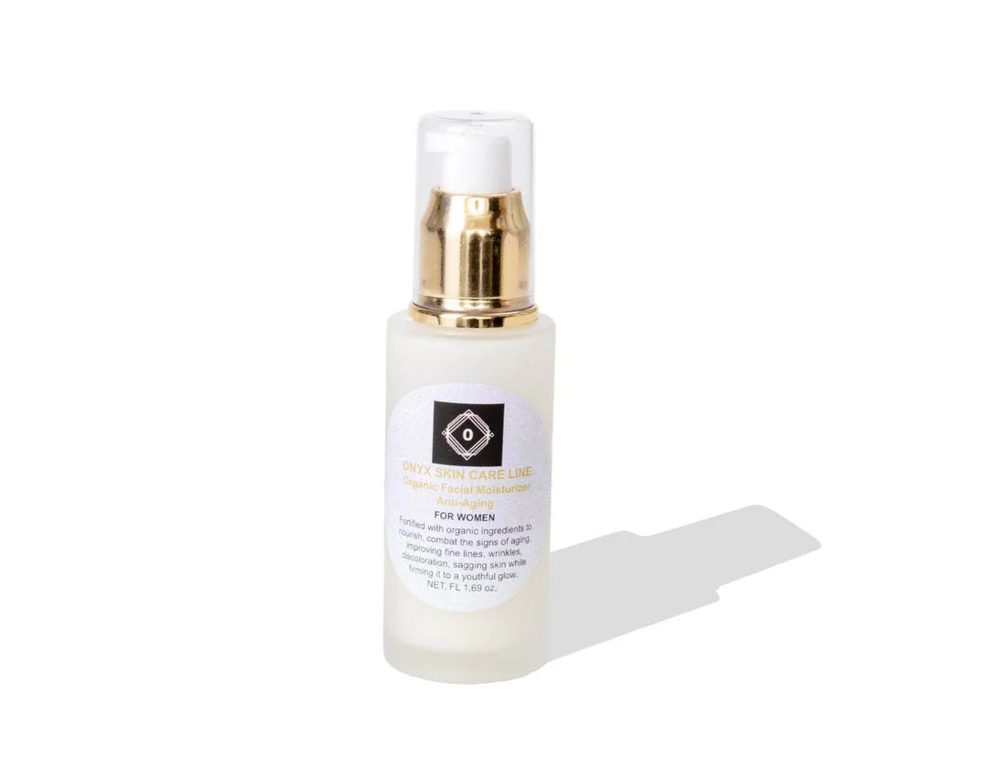 Onyx Skin Care Line Anti-Aging Organic Facial Moisturizer 1.69 fl oz