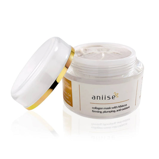Aniise Collagen Facial Mask with Hibiscus - Brush Blush