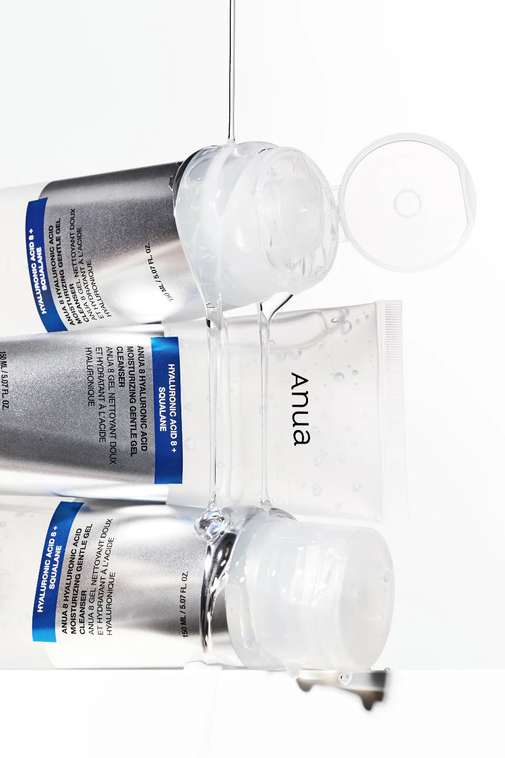 Anua 8 Hyaluronic Acid Moisturizing Gentle Gel Cleanser – хидратиращ почистващ гел