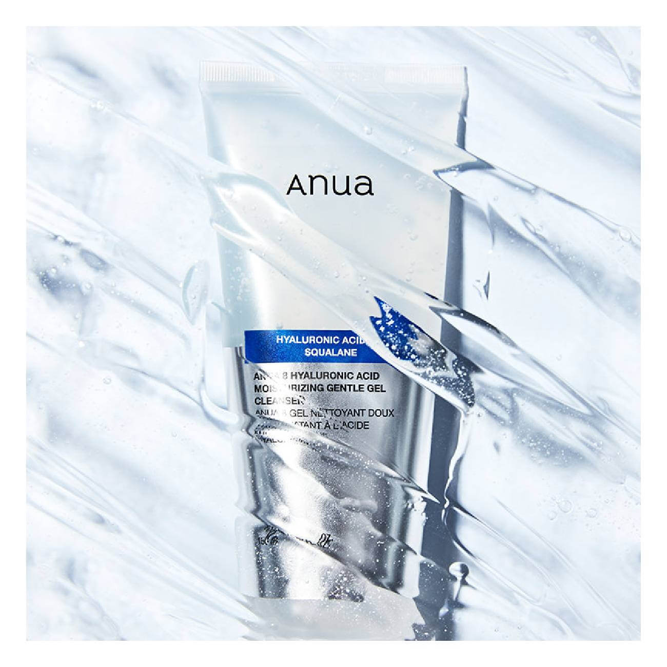 Anua 8 Hyaluronic Acid Moisturizing Gentle Gel Cleanser – хидратиращ почистващ гел