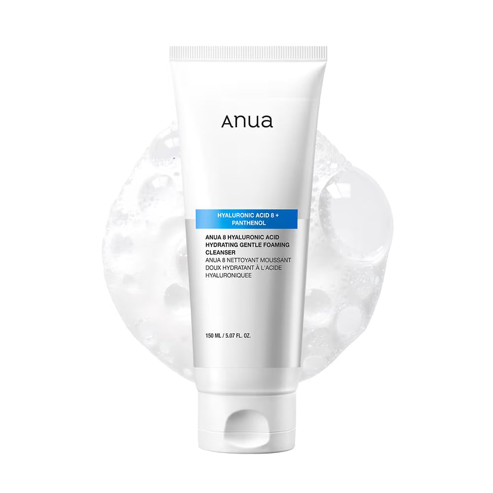 Anua 8 Hyaluronic Acid Hydrating Gentle Foaming Cleanser – хидратираща почистваща пяна