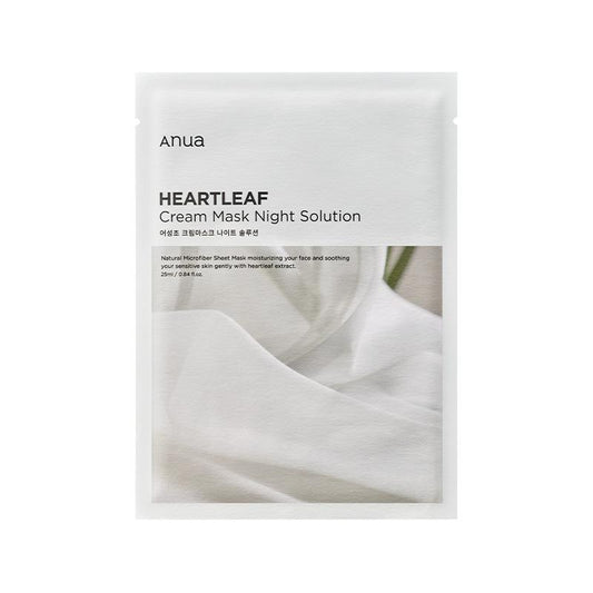 Anua Heartleaf Cream Mask Night Solution