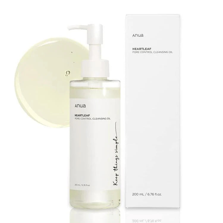 Anua Heartleaf Pore Control Cleansing Oil - леко почистващо масло
