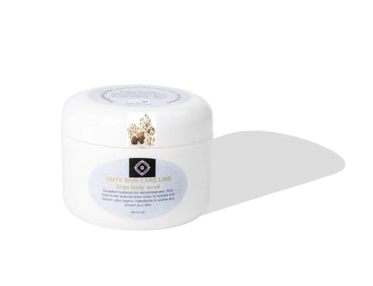 Onyx Exfoliating Organic Anti-Acne Body Scrub - Fragrance Free 8 oz