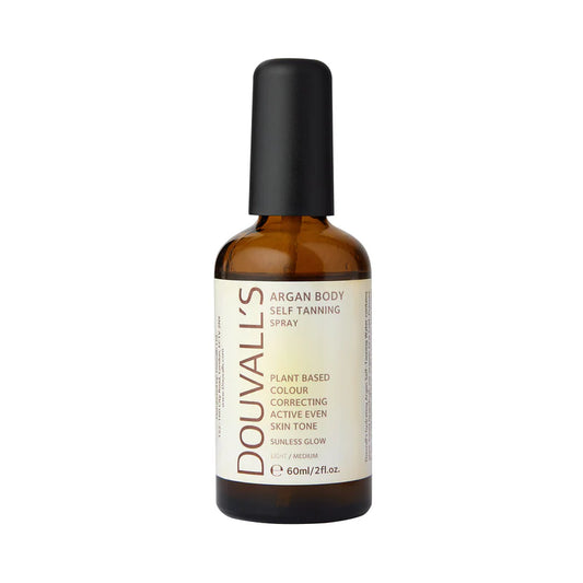 Douvalls Argan Self Tanning Body Spray Light/Medium 2 fl oz