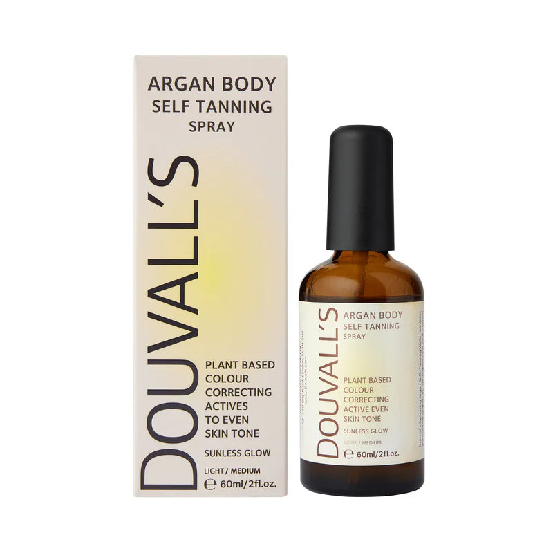 Douvalls Argan Self Tanning Body Spray 2 fl oz