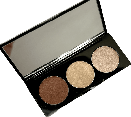 Danyel Cosmetics Champagne & Copper Trio Eyeshadow Pallete
