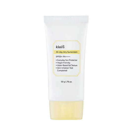 Dear, Klairs All-day Airy Sunscreen 1.76 oz