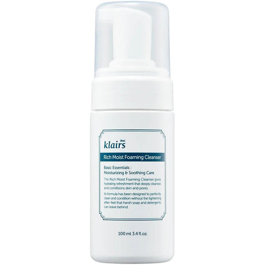 Dear, Klairs Rich Moist Foaming Cleanser 3.38 fl oz