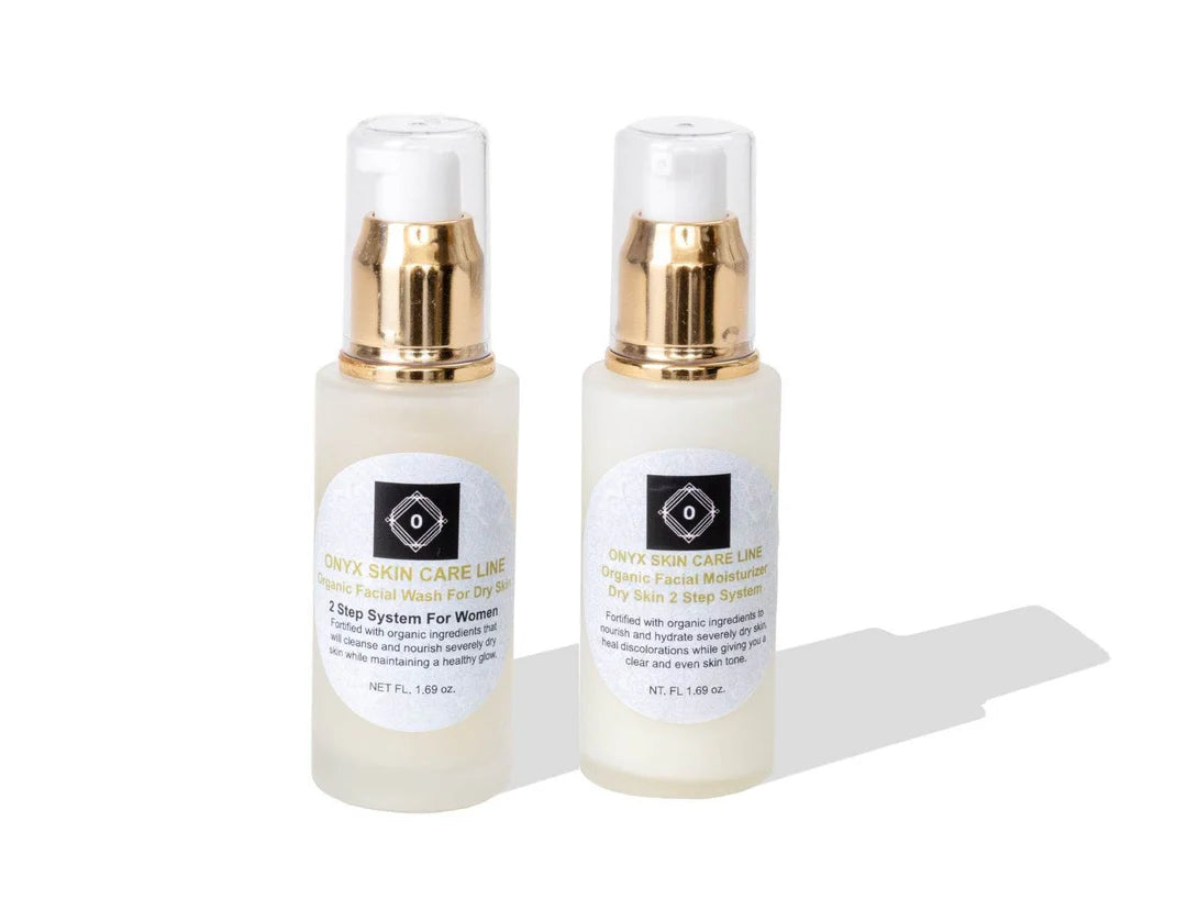 Onyx Skin Care Chamomile Infused Two-Step Facial System Anti-Aging