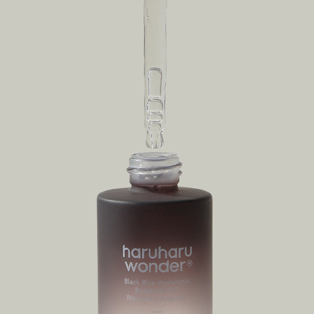 Haruharu Wonder Black Rice Hyaluronic Botanical 2GF Wonderful Ampuole 1 fl oz