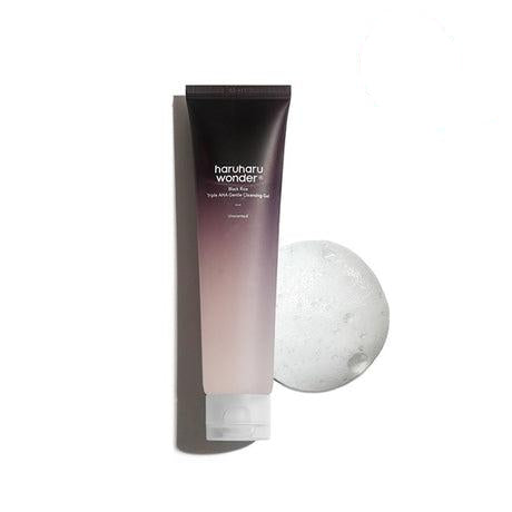 Haruharu Wonder Black Rice Triple AHA Gentle Cleansing Gel Unscented 3.38 fl oz