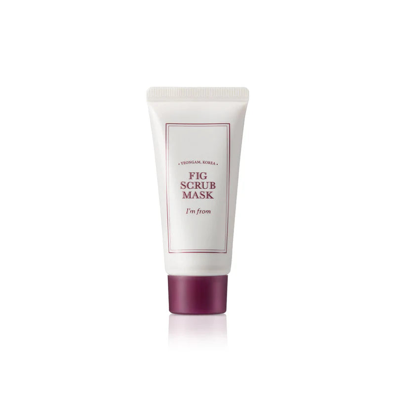I’m From Fig Scrub Mask – ексфолираща маска със смокиня, захар, бадемови частици и орехови черупки за гладка, мека и сияйна кожа.