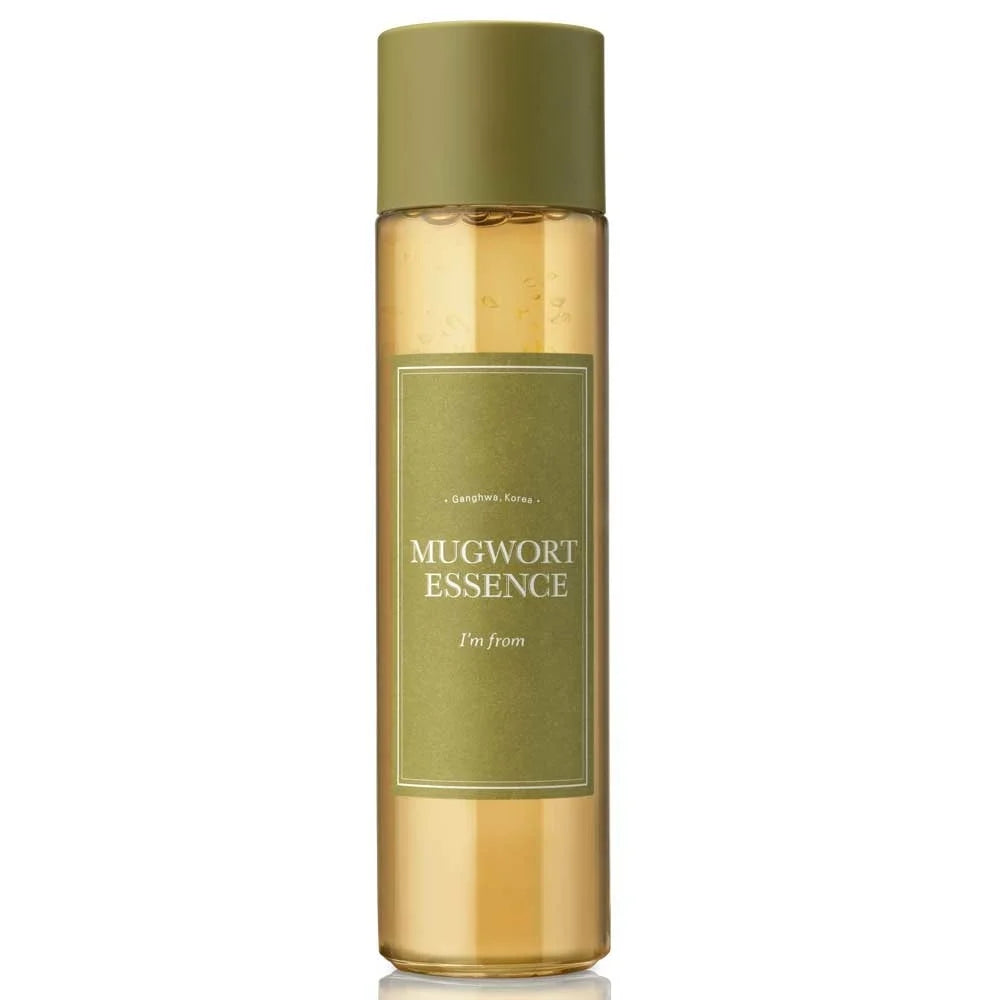 I’m From Mugwort Essence – успокояваща есенция със 100% корейски пелин Ganghwa за чувствителна кожа, зачервявания, баланс и лека хидратация.