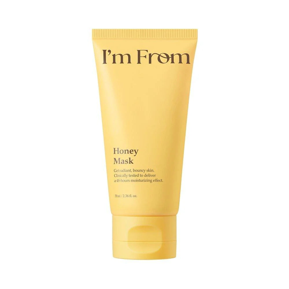 I’m From Honey Mask подхранва, хидратира и озарява кожата с мед и прополис. Идеална за суха и чувствителна кожа.