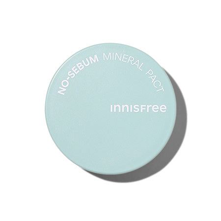 Innisfree No-Sebum Mineral Pact – Oil Control & Matte Finish Powder