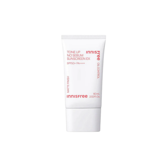 Innisfree Tone Up No Sebum Sunscreen SPF50+ – Matte & Brightening