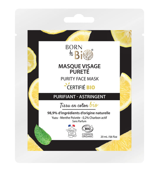 Purity cotton face mask - Certified Organic-0