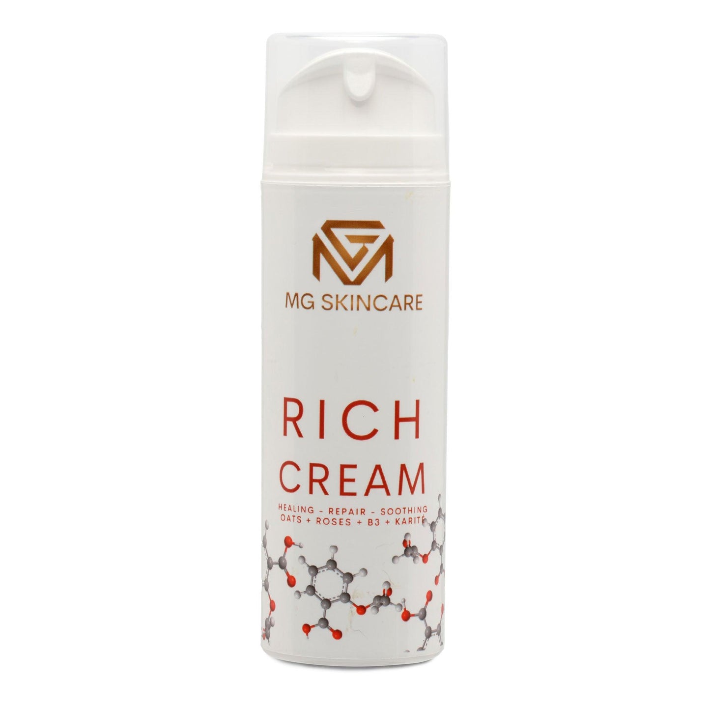 Rich Face Cream with B3 - Niacinamide - Avena Oil & Healing Oils-1