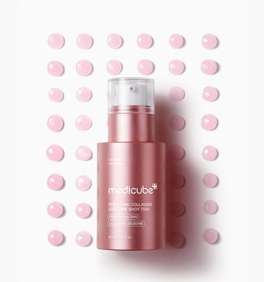 Medicube PDRN Pink Collagen Exosome Shot Ampoule 7500 1 fl oz