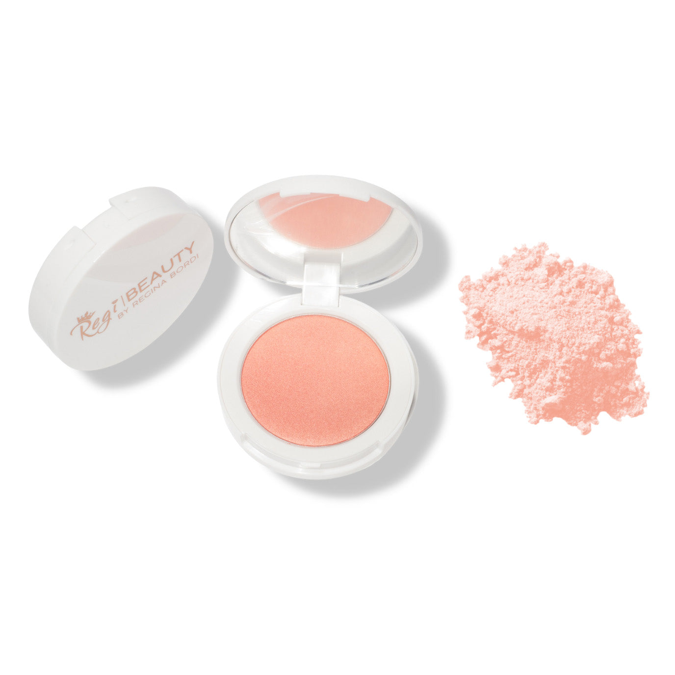 Regi Beauty Compact Blush Apricot Taste - Brush Blush Cosmetics
