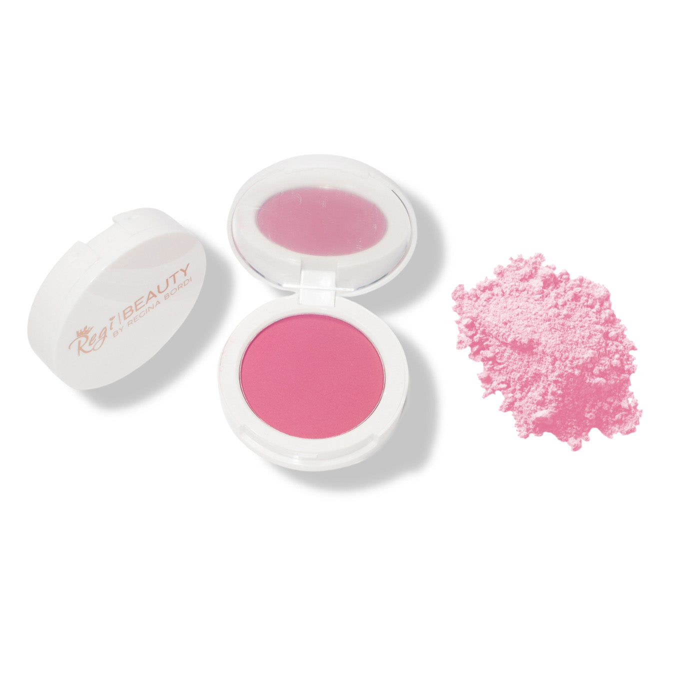Regi Beauty Compact Blush Fuschia Flame - Brush Blush Cosmetics