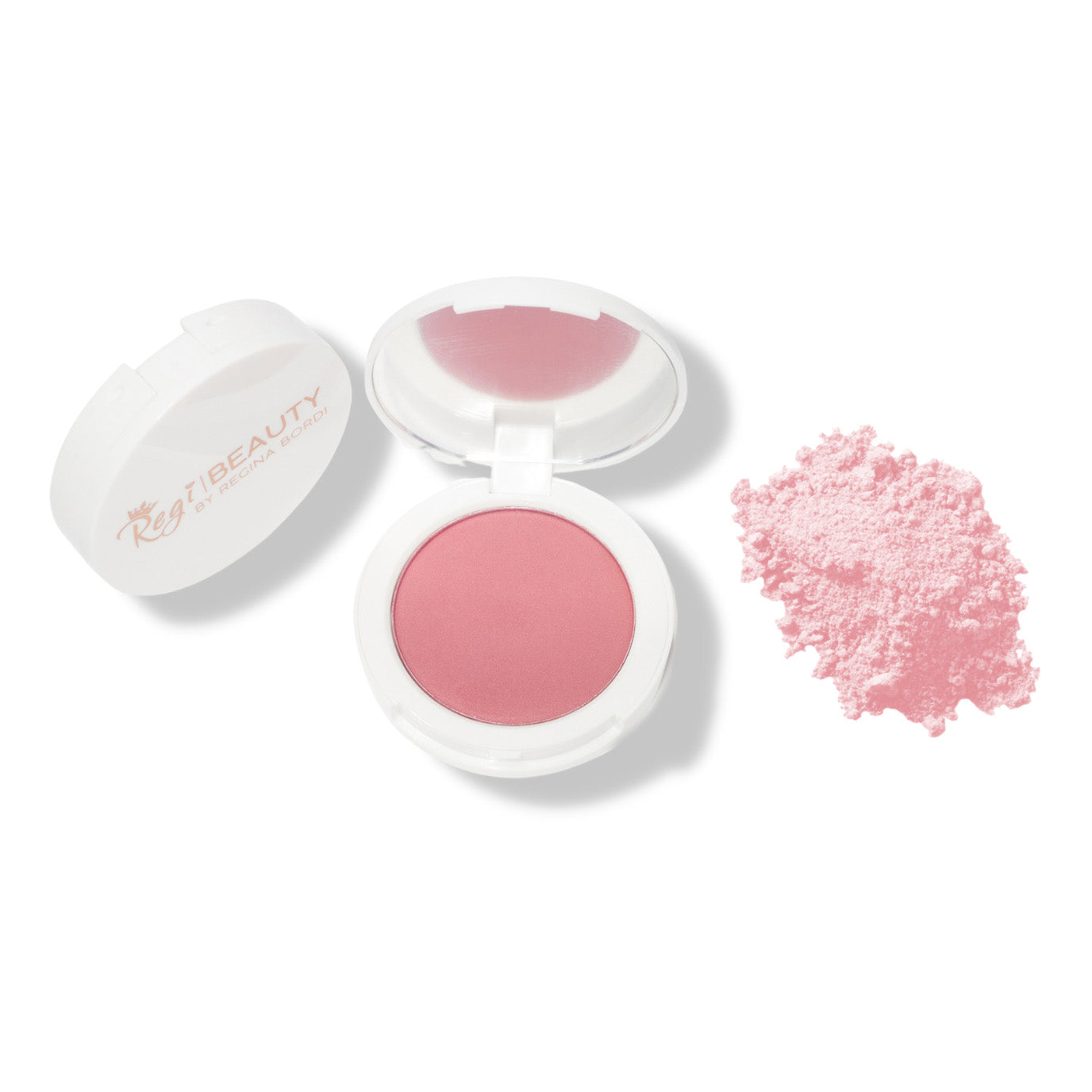 Regi Beauty Compact Blush Raspberry Cake - Brush Blush Cosmetics