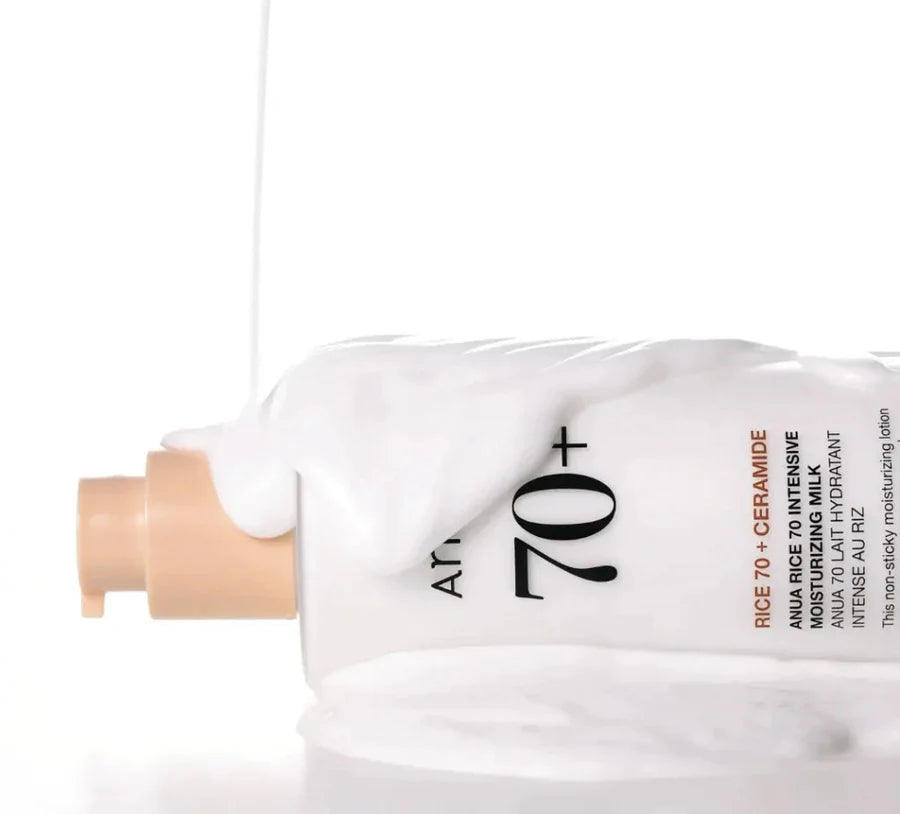 Anua Rice 70 Intensive Moisturizing Milk – хидратираща емулсия с оризов екстракт